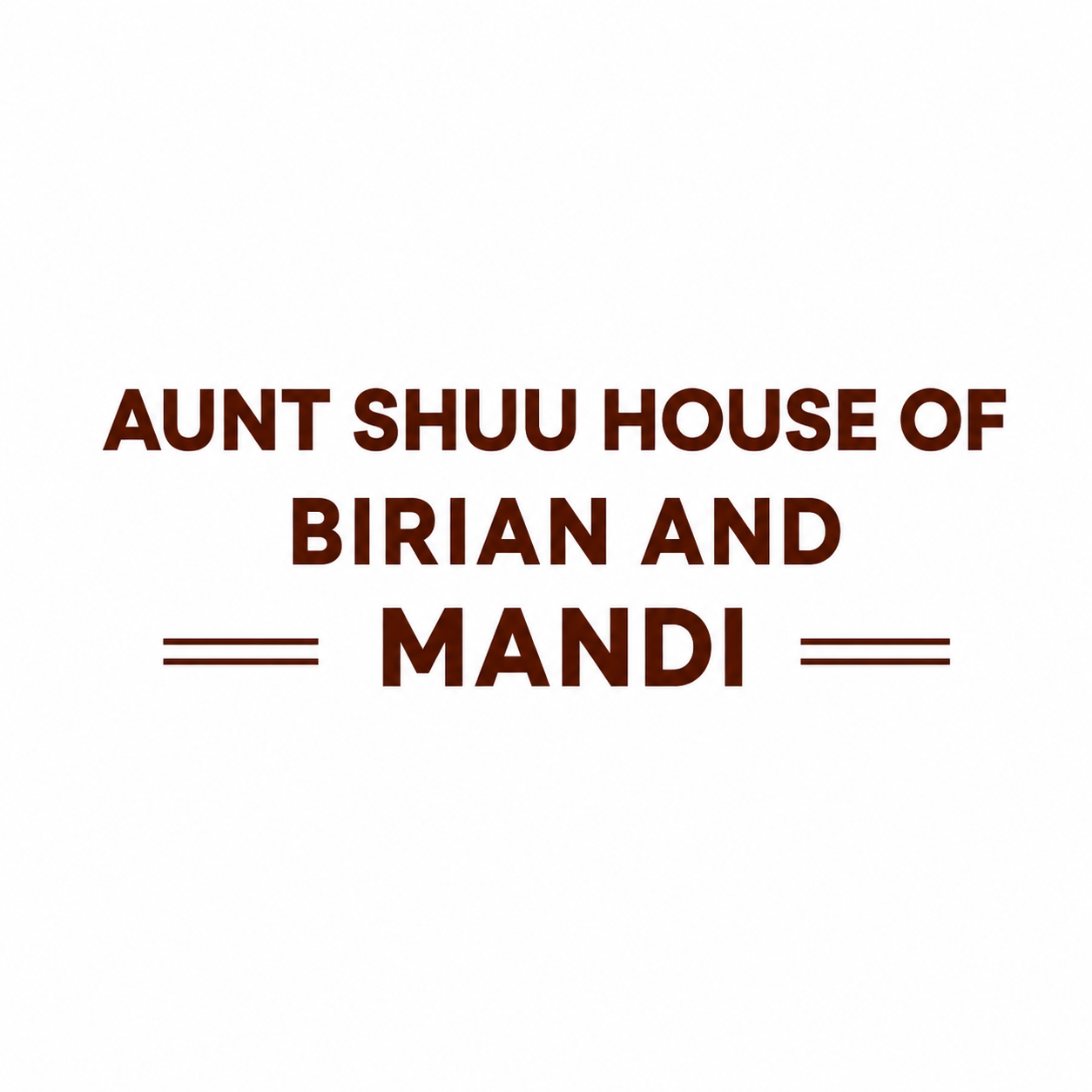 Aunt Shuu House of Birian and Mandi